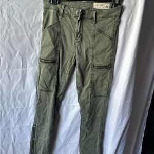 Women’s Olive Jeans